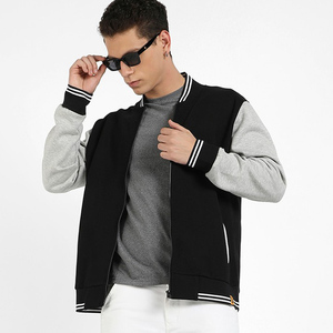 Veste de baseball classique pour homme, style universitaire, veste bomber, vêtement d'extérieur décontracté, qualité supérieure - Product Image 1