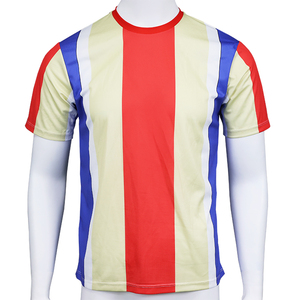 T-shirt de sport pour homme en polyester blanc 100% vierge, personnalisable par sublimation, séchage rapide, idéal pour la course et la gym, vente en gros - Product Image 1