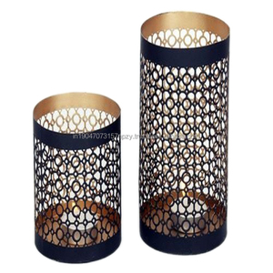 Ensemble de chandeliers en métal faits à la main 3 ensembles qualité d'exportation mondiale pour la décoration de table de Noël de bureau et d'hôtel - Product Image 5