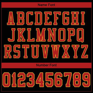 Camiseta de Fútbol Americano Personalizada Roja y Blanca con Nombre y Número Impresos para Hombres, Mujeres y Jóvenes - Product Image 5