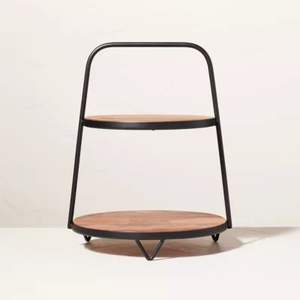 Modern Wooden Cake Stand For Cake And <b>Cupcake</b> Display For Wedding Event Dessert Table Decoration - Product Image 3