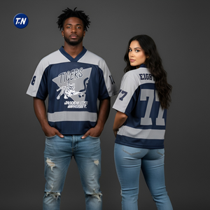 Servicio OEM al por Mayor, Ropa Deportiva Personalizada para Adultos con Número y Logotipo, Transpirable, de Secado Rápido, Unisex, 100% Poliéster, 160g, Ropa para Deportes Electrónicos - Product Image 1