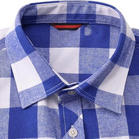 Kemeja Flanel Pria Ringan Musim Semi 100% Katun Formal Anti Kusut Logo Custom Laris Grosir