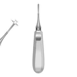 Ascenseur de racine 5mm pointe droite ascenseurs de racine ensemble de laxation Point délicat Instruments dentaires en acier inoxydable de haute qualité - Product Image 1