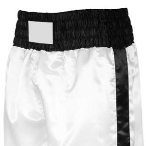 Customized Plus Size Men's MUAY Thai Kick Boxing Shorts Casual High Street Style Solid Pattern Breathable 220g <b>Polyester</b> Blended - Product Image 4