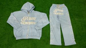 Nouveau pantalon de survêtement pour homme, style streetwear décontracté, personnalisé, effet délavé soleil, broderie vieillie, écologique, vintage, en tissu épais - Product Image 3