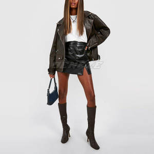 Faldas de Cuero para Mujer de Primera Calidad, Ligeras, Impermeables, Más Vendidas, en Oferta - Product Image 4