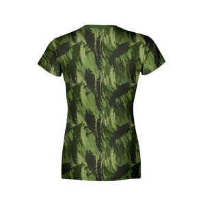 <b>Women's</b> Eco-Friendly Camouflage Printing Sublimated Gym Tshirts Casual Outdoor Sports Wholesale - Product Image 5