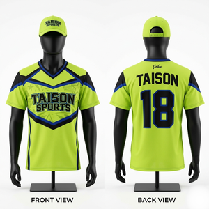 เสื้อเชียร์ลีดเดอร์ผ้าโพลีเอสเตอร์ตาข่ายพรีเมียม 180 GSM สีเบจกรมท่าทอง แต่งแถบข้างด้วยผ้าทวิลล์แบบกำหนดเอง - Product Image 5