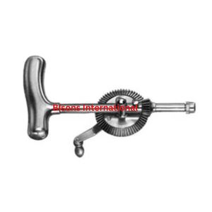 BISONS - Taladro Manual de Acero Inoxidable para Huesos, Herramienta Quirúrgica Ortopédica, Certificado CE, Estándar ISO13485 - Product Image 3