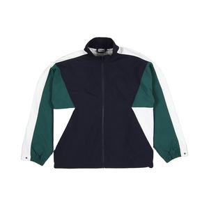 <b>Men's</b> Color Blocking <b>Racer</b> Custom Windbreaker <b>Jacket</b> Windproof Stand Collar Sporty Style Autumn Wear Polyester Material - Product Image 1