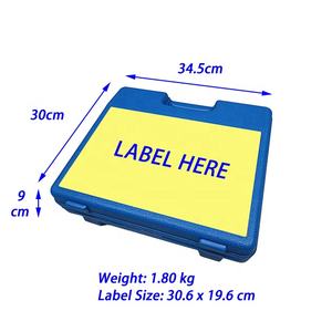 Pompe à vide manuelle en acier TAIWAN CALIBRE pour purgeur de frein et testeur, avec 2 bouteilles et poignée rouge, pour moteur de voiture - Product Image 6