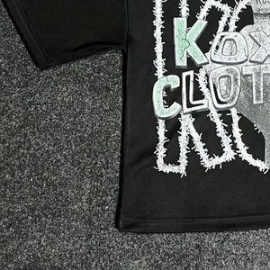 Camiseta de Manga Corta de Algodón, Transpirable, de Secado Rápido, Anti-Pilling, con Estampados, Estilo Urbano para Hombre, Corte Holgado, 240 Gramos, Poliéster - Product Image 4