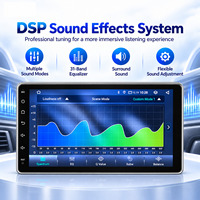 Autoradio tactile HANTUE double DIN avec FM/RDS/DSP, Bluetooth, rotation automatique et fonction caméra 360°