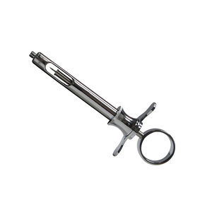 Jeringa Veterinaria de Aspiración y Inyección al por Mayor, de Acero Inoxidable Reutilizable, Instrumentos Quirúrgicos para Perros, Cabeza de Cilindro Personalizada - Product Image 4
