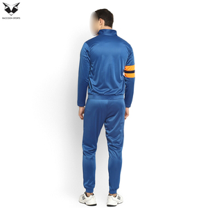Colourblocked High Neck Sports Wear <b>Joggers</b> Hooded Sportswear Full Zipper Good Quality Unique Design Men Wear Tracksuits - Product Image 3