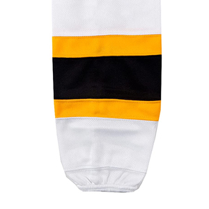 Cheap Custom Best Supplier Wholesale Ice Hockey <b>Socks</b> New Arrive Hockey <b>Socks</b> White Green Custom <b>Polyester</b> Ice Hockey <b>Socks</b> - Product Image 6