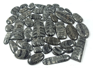 Vente en gros de pierres précieuses naturelles d'Orthocéras, cabochons en vrac, cristaux de guérison, vente en gros en vrac, Inde - Product Image 2