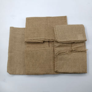 Sacs en toile de jute 100% naturels et écologiques de qualité alimentaire, capacité 60 kg, 40x28, pour café, cacao, légumes JF - Product Image 6