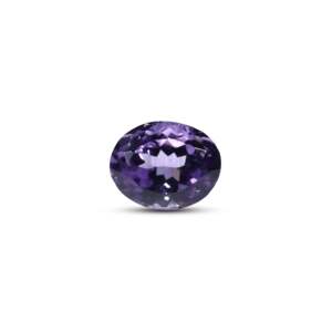 Loose Amethyst Gemstone 6.8 Carat Faceted Cut for Fine Jewelry - Product Image 1