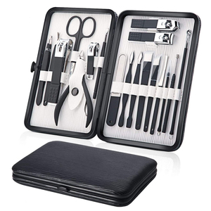 New Arrival Manicure Pedicure Set 6pcs <b>Nail</b> <b>Kit</b> Multifunction Beauty Makeup Tools for Face Finger Foot Care Cheap price OEM - Product Image 4