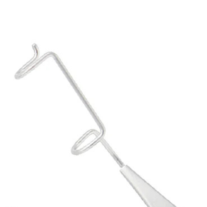 Espéculo ocular Liebermann con alambre K, retractor de párpados quirúrgico oftálmico manual de acero inoxidable, 8 cm, instrumento reutilizable - Product Image 4