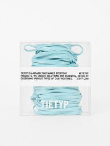 ยางรัดผม TIETYP สีพื้น เรียบง่าย ทันสมัย ใช้ได้ทุกวัน สำหรับผู้หญิง บรรจุกล่อง ผลิตในเกาหลี - Product Image 1