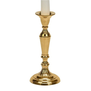 Wholesale Luxury <b>Silver</b> Metal Taper Candle Holder Elegant Metal Aluminum <b>Candlestick</b> Stand Bulk For Wedding Table Centerpiece - Product Image 6