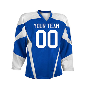 Wholesale Custom <b>Long</b> Sleeves Fleece Ice Hockey Hoodie Jersey Polyester Fabric Sublimation Ice Hoodies Hockey Uniform 280g - Product Image 2