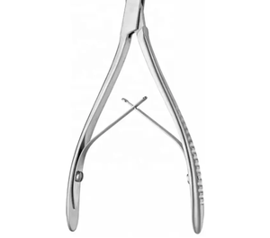 Adson - Rongeur Cranial Curvo, Instrumentos Quirúrgicos Ortopédicos, Calidad Alemana, Acero Inoxidable, Fuente de Alimentación Manual - Product Image 5