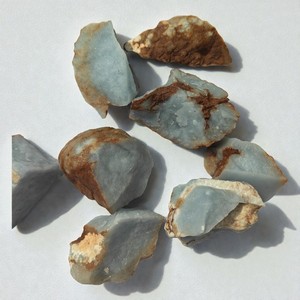 Pierres brutes d'angélite de haute qualité, cristal naturel en vrac |   Prix de gros Pierres précieuses énergétiques de guérison Reiki, Cadeau d'entreprise porte-bonheur - Product Image 4