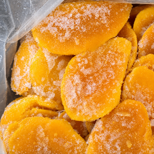 Mangues congelées de qualité supérieure - Les meilleures mangues congelées pour les smoothies - Mangues congelées en tranches/cubes sans additifs - Mme ALINA - Product Image 1