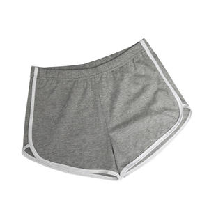 Pantalones Cortos Deportivos de Secado Rápido para Hombre, Color Negro Sólido, con Franja Lateral, Cintura Elástica, Longitud Media, Tejido de Poliéster - Product Image 3