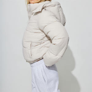 Chaqueta de Invierno para Mujer, Estilo Urbano, Acolchada, Transpirable, Resistente al Viento, Chaqueta de Moda para Mujer - Product Image 3