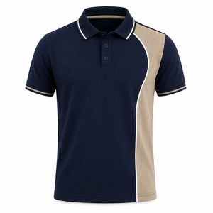 T-shirt décontracté pour homme en jersey tricoté respirant à manches courtes avec logo frontal ODM – Modèles bordeaux, blanc, gris - Product Image 4