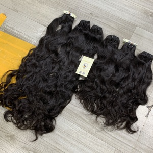Extensiones de trama de paquete alineado de cutículas completas de cabello vietnamita de alta calidad cabello humano Vietnam - Product Image 3