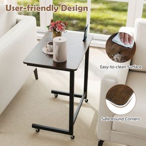 Tavolino Moderno da Salotto con Ruote per Comodini - Product Image 6