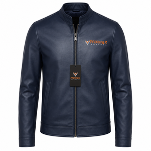2026 New Arrival Casual Leather <b>Jacket</b> <b>Men</b> Custom Logo Designer Wholesale Blank Pure Plus Size <b>Men's</b> <b>Jackets</b> OEM Serviced - Product Image 3