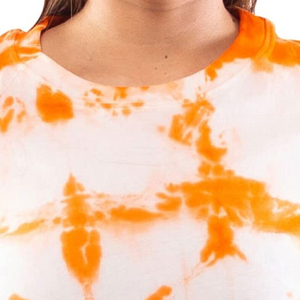 Camiseta Casual de Algodón Sublimado con Estampado de Lona de Alta Calidad para Mujer, Manga Corta, Cuello Redondo, Transpirable, de Secado Rápido, Corte Regular, para Verano - Product Image 3