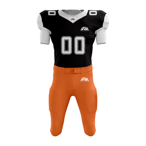 OEM Custom Sublimated American Football Uniform With Tackle Twill Logo And Name Number 12 Panel American Football Uniform - Product Image 3