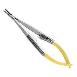 Kit de micro-chirurgie manuel en acier inoxydable, porte-aiguille Castroviejo, pinces, instruments de chirurgie dentaire de base, CE par Grip Surgical - Product Image 3