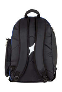 Bolsa para Raquetas de Tenis 30-40L, Nailon Resistente al Agua, Cierre de Cremallera, Mochila Deportiva, Diseño Negro y Azul, Multicolor, Personalizable, para Exteriores - Product Image 2