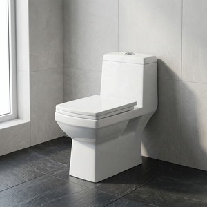 Latest Home Hotel And Hospital Use Ceramic Sanitary Ware Products Rimless One Piece Toilet Seat - Product Image 5