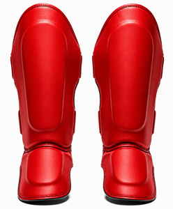 SULTAN BOXING Protector de Pierna Profesional para Niños, de Cuero con Marco de Acero al Carbono, Ajustable con Cierre de Gancho y Bucle - Product Image 3