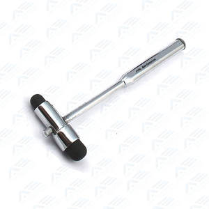 เครื่องมือผ่าตัดแบบใช้มือเปลี่ยนอุปกรณ์ทันตกรรมพื้นฐานค้อนสะท้อนระบบประสาทมีเครื่องหมาย CE ทองเหลือง - Product Image 2