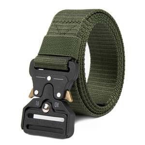 Cinturón de Camuflaje Personalizado para Hombre, Tejido de Nailon Grueso con Sistema de Hebilla de Liberación Rápida, Directo de Fábrica - Product Image 1