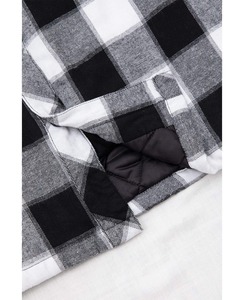 Veste en flanelle vintage de haute qualité pour homme, grande taille, à carreaux, épaisse, doublée, chemise en flanelle, veste à capuche pour homme, veste pour homme - Product Image 4
