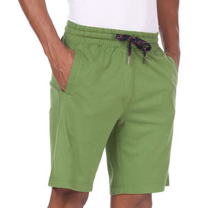 Pantalones Cortos Casuales con Lavado Ácido para Hombre, Cintura Elástica Transpirable, 100% Algodón, Decoración con Plumas, Nueva Llegada, Gran Venta - Product Image 4