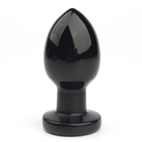 Œuf vaginal en agate noire de haute qualité, cristal de guérison, œuf Yoni pour femmes, exercice de Kegel, pierre précieuse naturelle, vente en gros