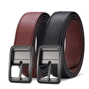 Ceintures en cuir véritable pour hommes, design moderne, tendance, vente chaude, logo personnalisé, boucle en acier, personnalisables - Product Image 5